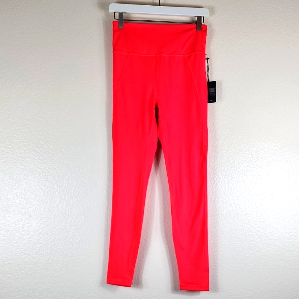 Savage X Fenty Bright Pink Sky-Hi Athletic Leggings